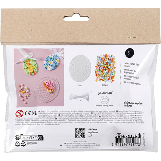 Creativ company mini hobbyset strijkkralen hangende eierdecoraties