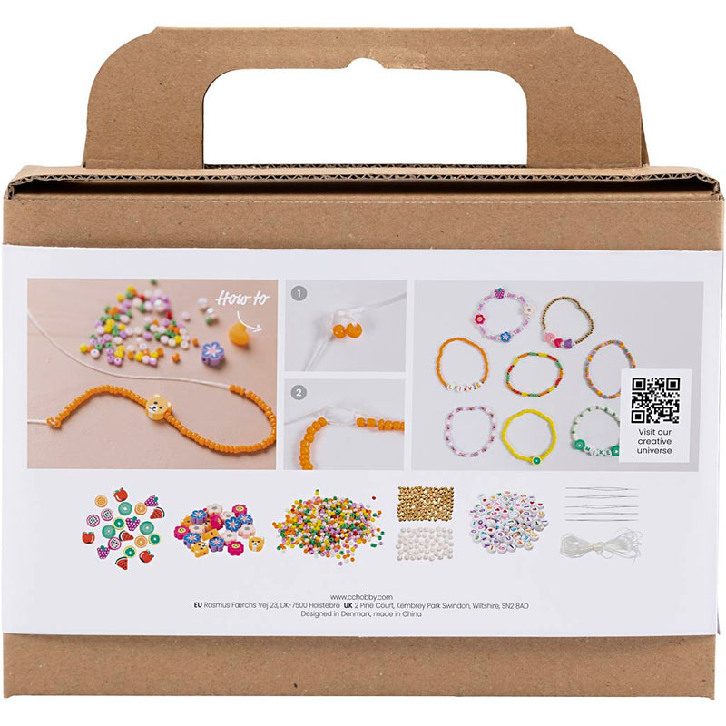 Load image into Gallery viewer, Creativ company https: www.cchobby.nl mini-creatieve-box-sieraden-kleurrijke-armbanden-1-doos
