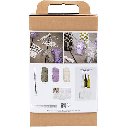Creativ company https: www.cchobby.nl hobbyset-macrame-glasdecoratie-1-doos