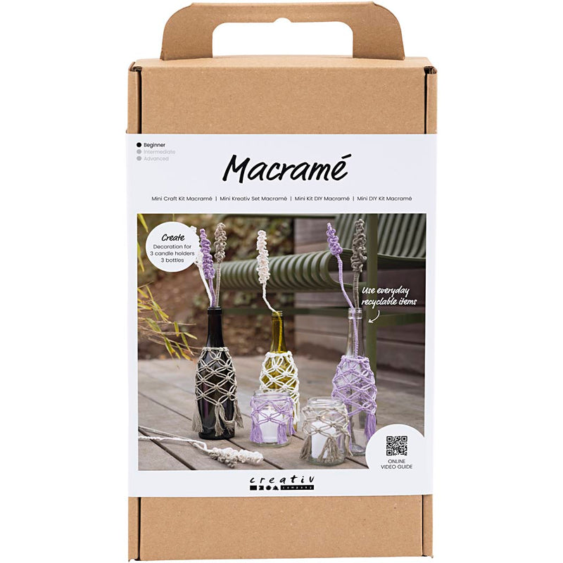 Load image into Gallery viewer, Creativ company https: www.cchobby.nl hobbyset-macrame-glasdecoratie-1-doos
