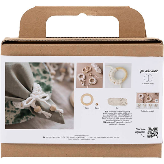 Https: www.cchobby.nl mini-hobbyset-macrame-servetring-off-white-1-doos