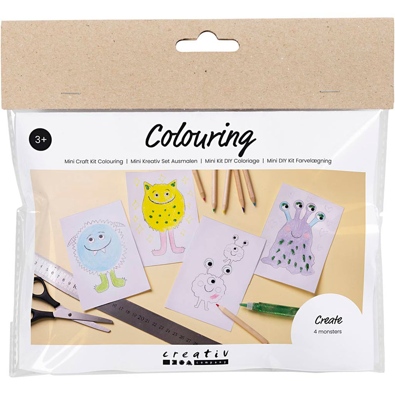 Afbeelding laden in galerijviewer, Https: www.cchobby.nl mini-hobbyset-kleuren-monster-diverse-kleuren-1-doos
