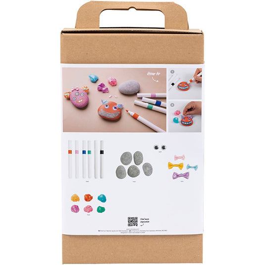 Creativ company https: www.cchobby.nl hobbyset-steendecoratie-monster-diverse-kleuren-1-doos