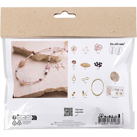 Creativ company https: www.cchobby.nl mini-hobbyset-sieraden-stoere-halsketting-roze-harmonie-1-doos
