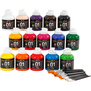 Http: www.cchobby.nl acrylverf-glossy-diverse-kleuren-1-set