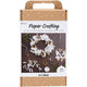 Https: www.cchobby.nl hobbyset-papier-kunst-krans-wit-licht-naturel-1-doos