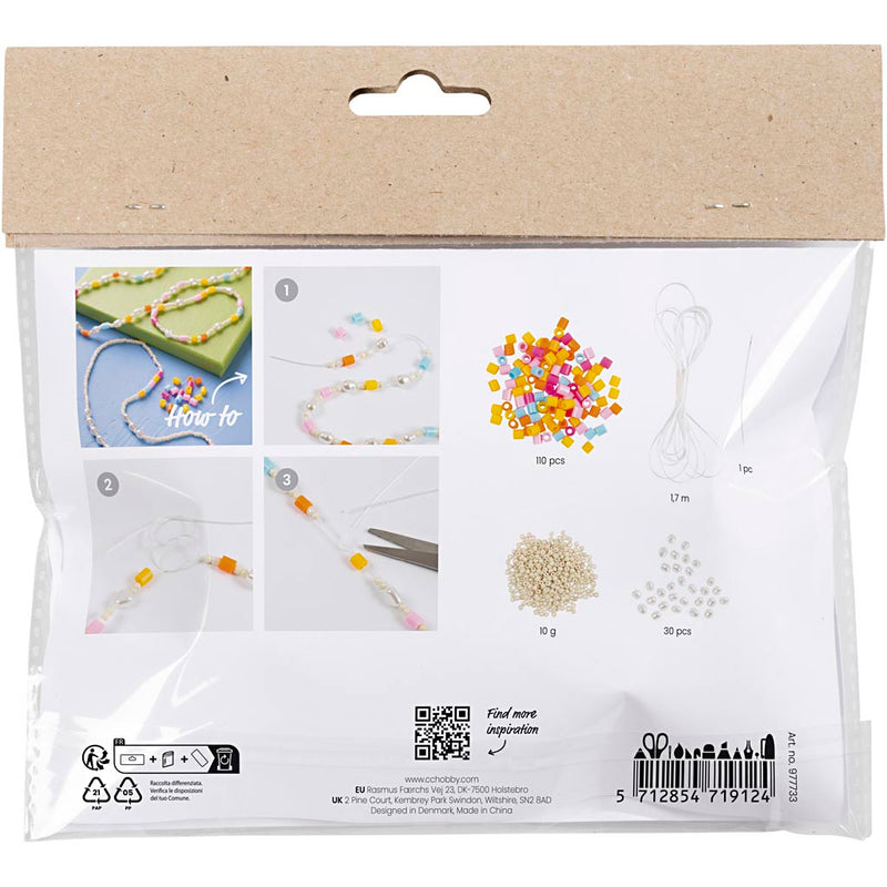 Load image into Gallery viewer, Creativ company mini hobbyset sieraden halskettingen en armband
