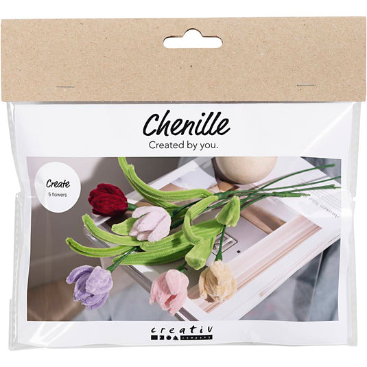 Https: www.cchobby.nl mini-hobbyset-bloemen-van-chenilledraad-tulpen-diverse-kleuren-1-doos