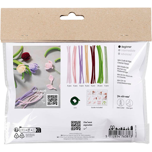 Https: www.cchobby.nl mini-hobbyset-bloemen-van-chenilledraad-tulpen-diverse-kleuren-1-doos