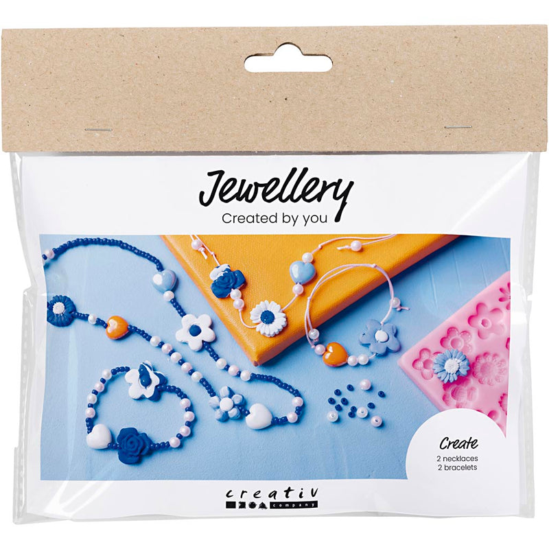 Load image into Gallery viewer, Creativ company https: www.cchobby.nl mini-hobbyset-sieraden-bloemen-diverse-kleuren-1-doos
