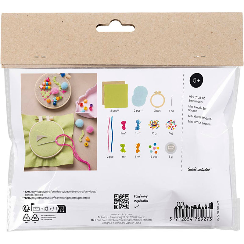 Load image into Gallery viewer, Creativ company mini hobbyset borduurwerk fantasie
