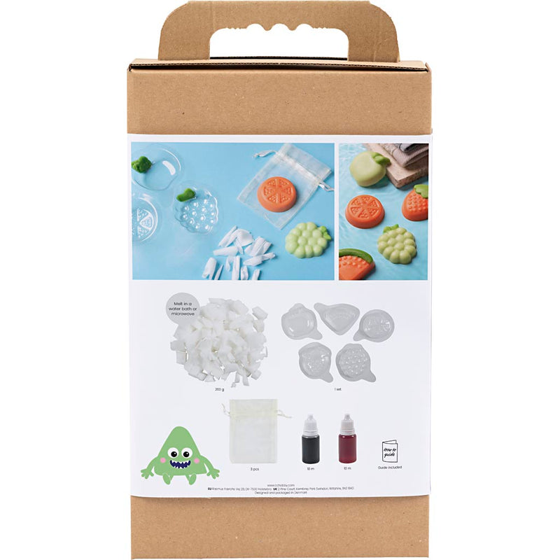 Load image into Gallery viewer, Creativ company https: www.cchobby.nl hobbyset-zeep-maken-fruit-groen-oranje-1-doos
