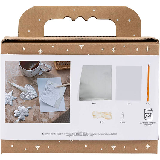 Creativ company https: www.cchobby.nl mini-hobbyset-decoratie-kerstdecoratie-silver-metal-1-doos