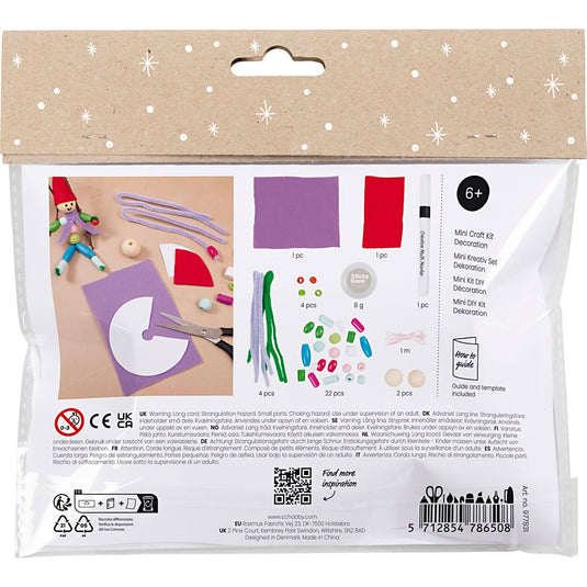 Creativ company https: www.cchobby.nl mini-hobbyset-decoratie-kerstkabouters-diverse-kleuren-1-doos