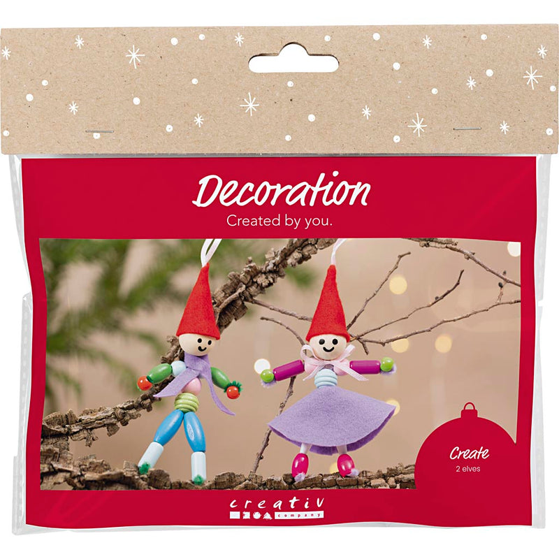 Load image into Gallery viewer, Creativ company https: www.cchobby.nl mini-hobbyset-decoratie-kerstkabouters-diverse-kleuren-1-doos

