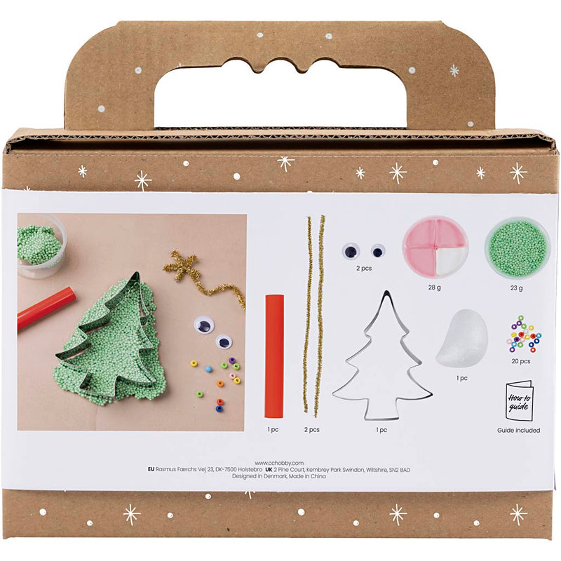 Load image into Gallery viewer, Creativ company https: www.cchobby.nl mini-hobbyset-boetseren-kerstboommonster-diverse-kleuren-1-doos
