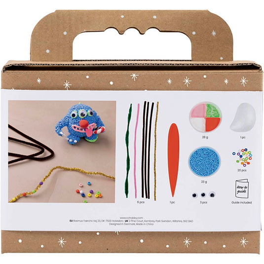 Creativ company mini hobbyset boetseren rendiermonster