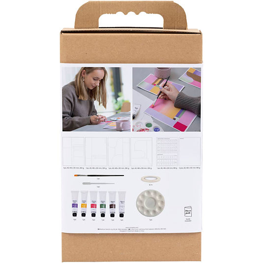 Creativ company hobbyset gouache schilderijen