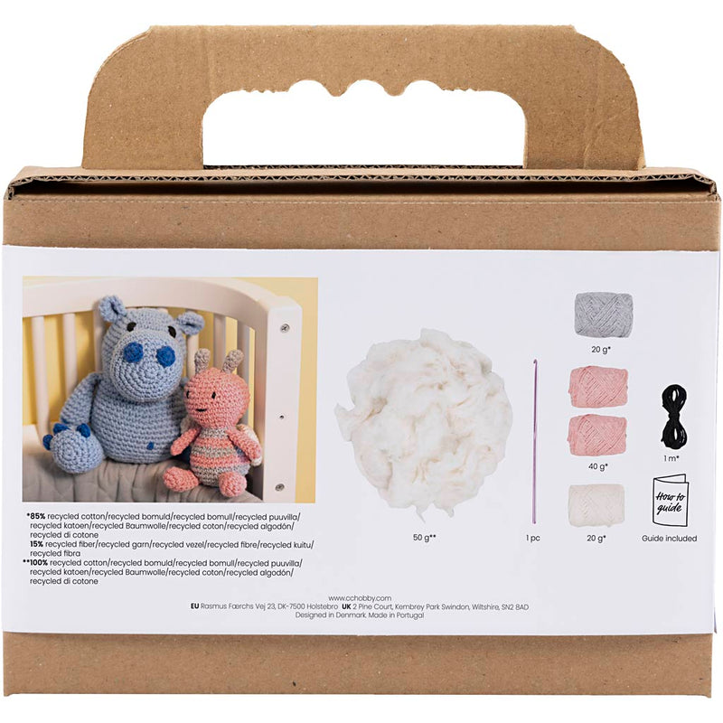 Load image into Gallery viewer, Creativ company https: www.cchobby.nl hobbyset-amigurumi-honingbij-pastelkleuren-1-doos
