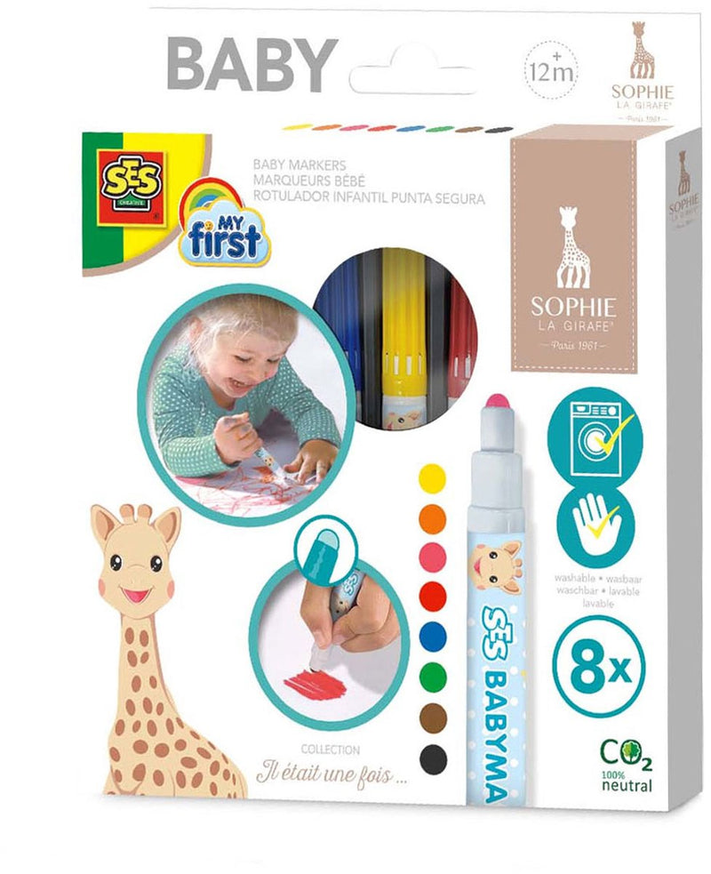 Chargez l'image dans la visionneuse de la galerie, Ses creative ses my first - sophie la girafe babymarkers
