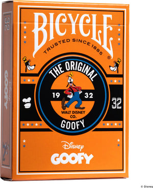 Bicycle disney classic goofy - premium speelkaarten - poker - collectible - creatives
