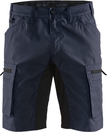 Blåkläder blaklader service short stretch 1449-1845 - donker marineblauw zwart - c54