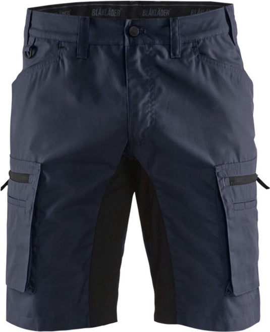 Blåkläder blaklader service short stretch 1449-1845 - donker marineblauw zwart - c54