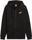 Puma ess no. 1 logo full-zip hoodie fl heren trui - black