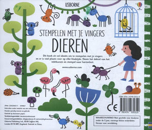 Wpg uitgevers stempelen met je vingers: dieren. 4+