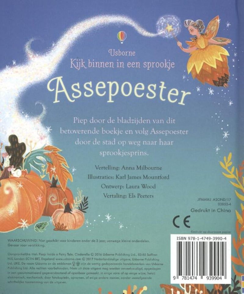 Afbeelding laden in galerijviewer, Kijk binnen sprookje: assepoester. 3+
