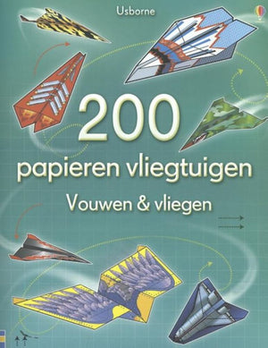200 papieren vliegtuigen. 6+