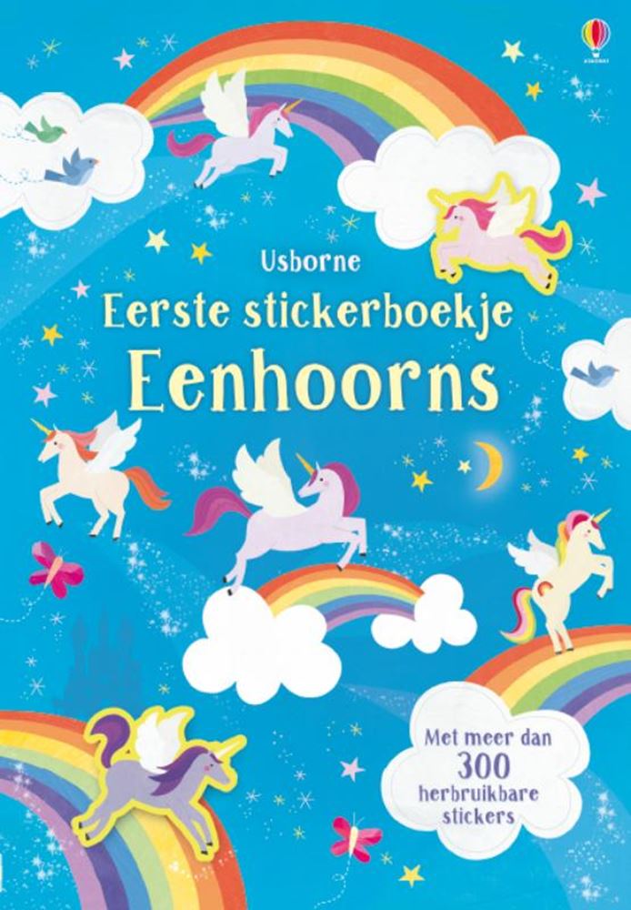 Afbeelding laden in galerijviewer, Centraal boekhuis eerste stickerboekje: eenhoorns. 3+
