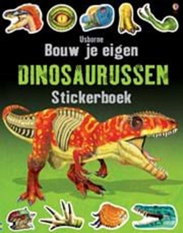Wpg uitgevers stickerboek: bouw je eigen dinosaurussen