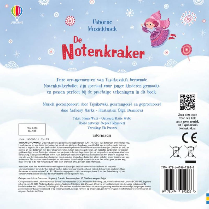 Afbeelding laden in galerijviewer, Geluidenboek: de notenkraker. 3+
