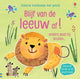 Geluidenboek: blijf van de leeuw af! 1+