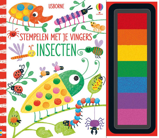 Wpg uitgevers stempelen met je vingers - insecten