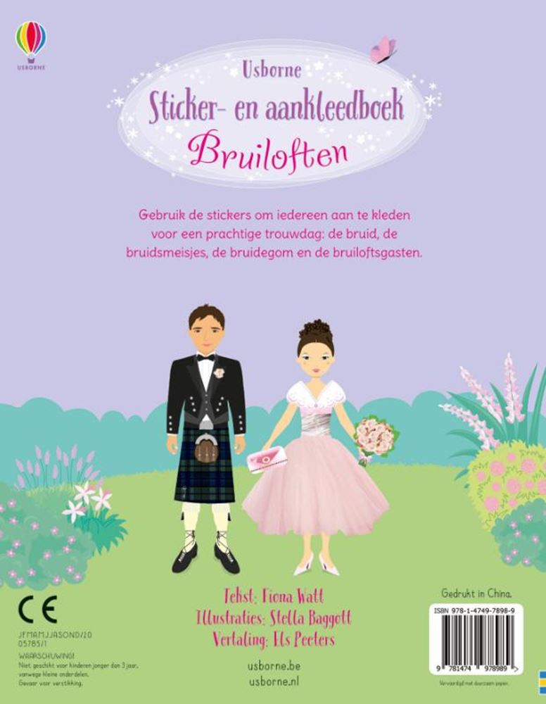 Afbeelding laden in galerijviewer, Sticker en aankleedboek bruiloften. 4+
