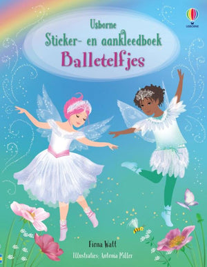 Sticker en aankleedboekje balletelfjes.
