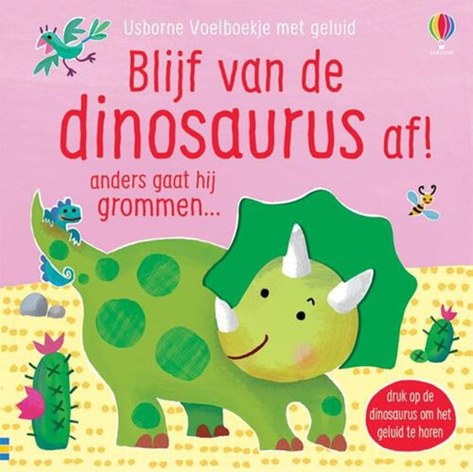 Geluidenboek: blijf van de dinosaurus af