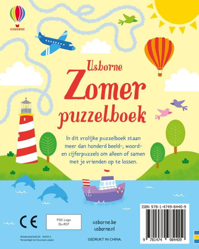 Chargez l'image dans la visionneuse de la galerie, Nl - usborne zomerpuzzelboek. 6+
