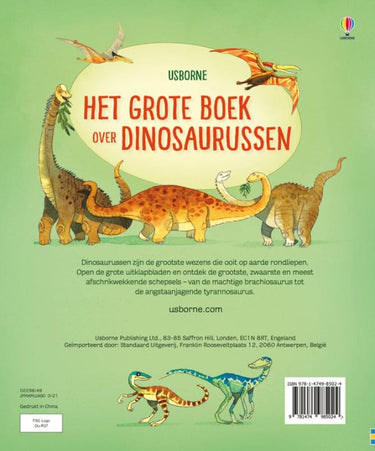 Wpg uitgevers het grote boek over grote dinosaurussen