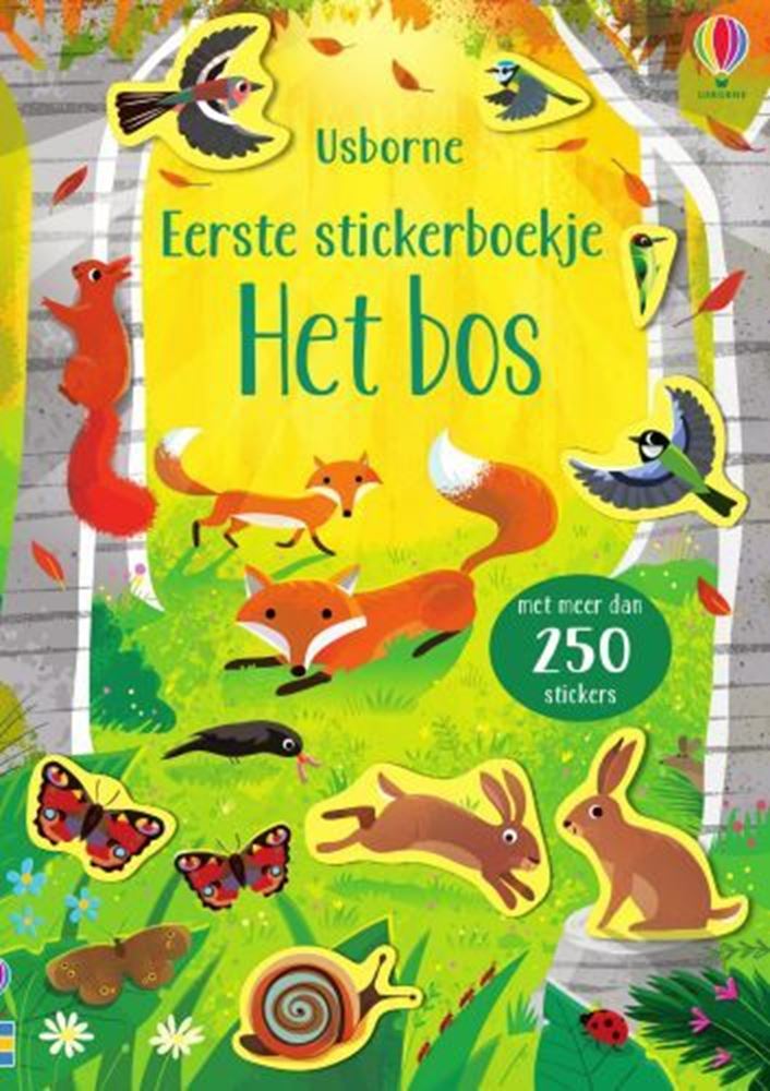 Chargez l'image dans la visionneuse de la galerie, Wpg uitgevers mijn eerste stickerboek: het bos. 3+
