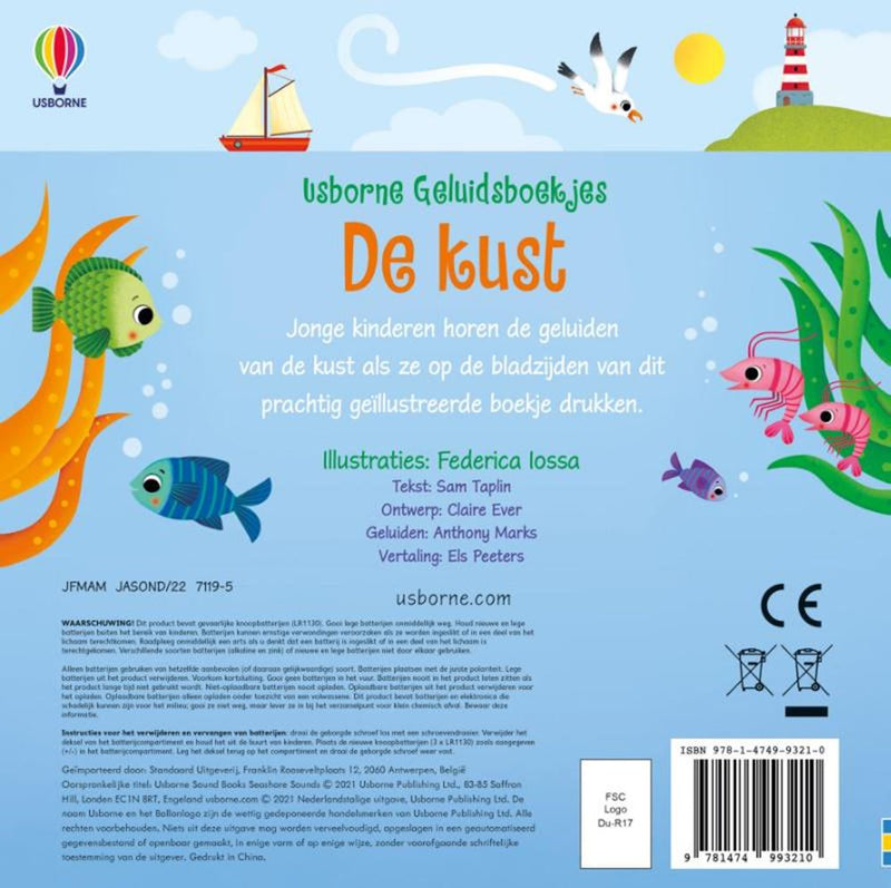 Chargez l'image dans la visionneuse de la galerie, Geluidenboek de kust. 1+
