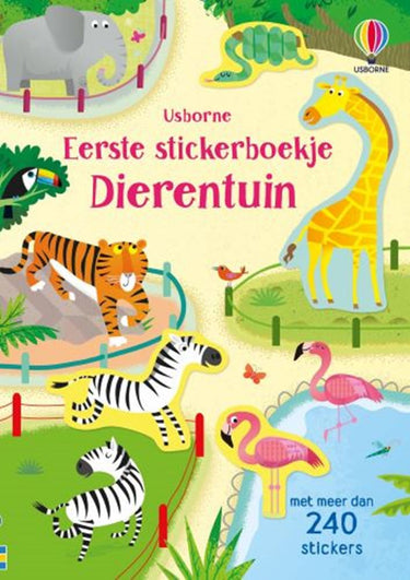 Wpg uitgevers eerste stickerboekje, dierentuin. 3+