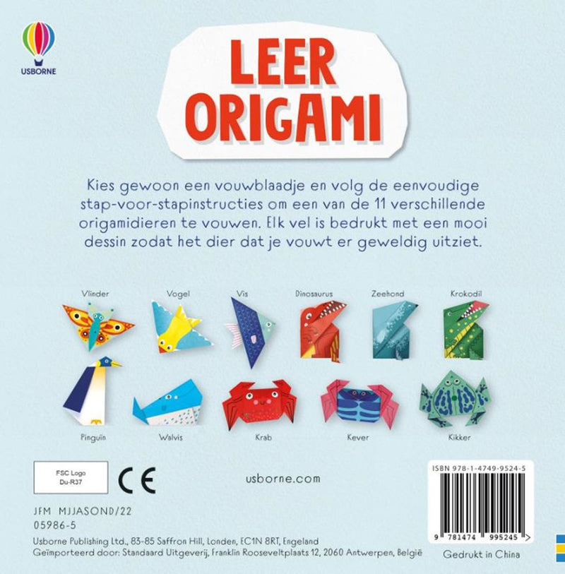 Afbeelding laden in galerijviewer, Centraal boekhuis leer origami. 7+
