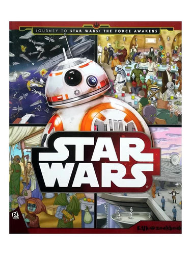 Zoek en vindboek, star wars a journe. 4+