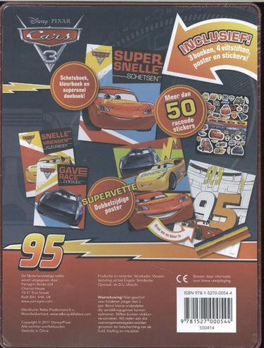 Disney pixar cars 3.happy tin.