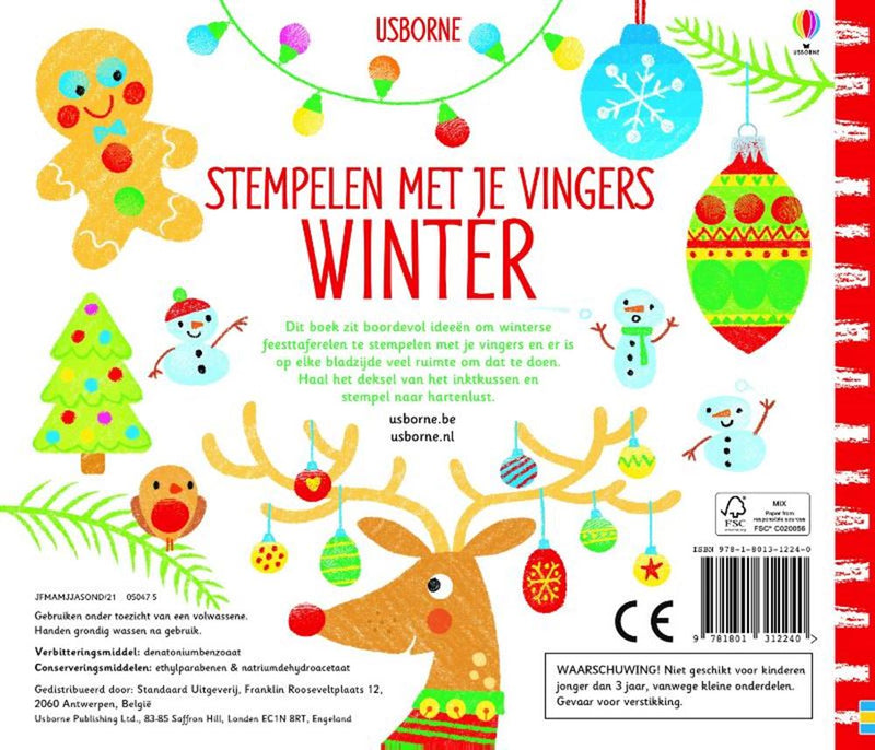 ギャラリービューアに画像をロードする, Winter. stempelen met je vingers. 4+
