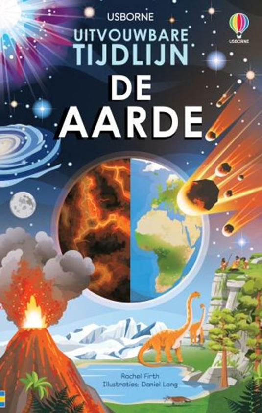De aarde. uitklapboek karton. 7+