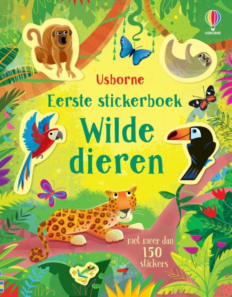 ギャラリービューアに画像をロードする, Eerste stickerboek: wilde dieren. 4+
